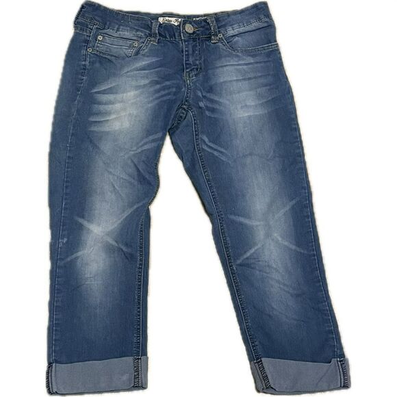 Indigo Rein juniors size 5 cropped jeans - Picture 1 of 5